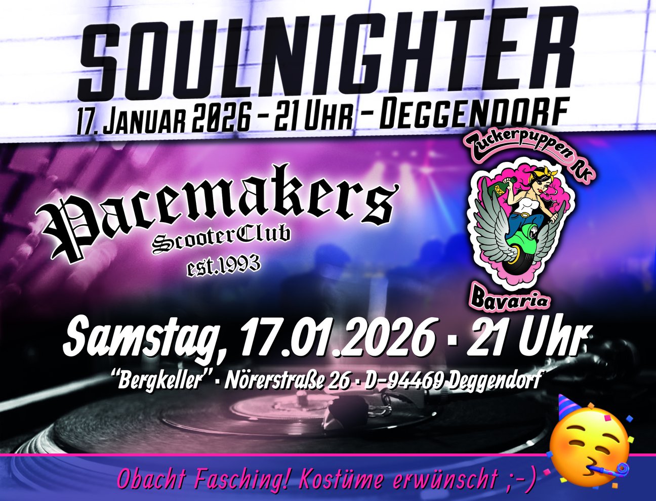 Pacemakers SC - Zuckerpuppen RK - Nighter 2026